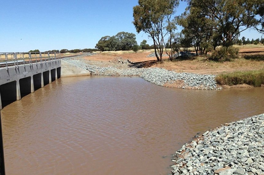 New Bridge Over Humbug Creek